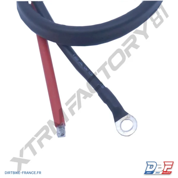 01// CABLE ALIMENTATION BATTERIE NRJ, photo 1 sur Dirt Bike France