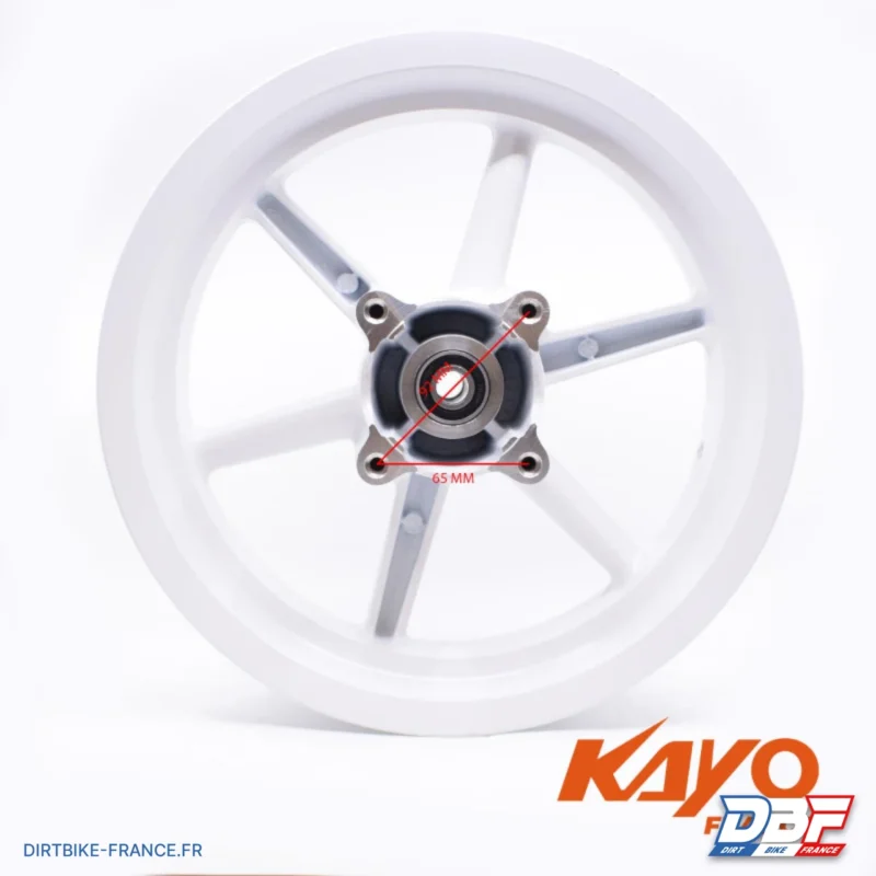 02// JANTE ARRIERE 3.50-12 GP KAYO MR150, Dirt Bike France - Photo N°3