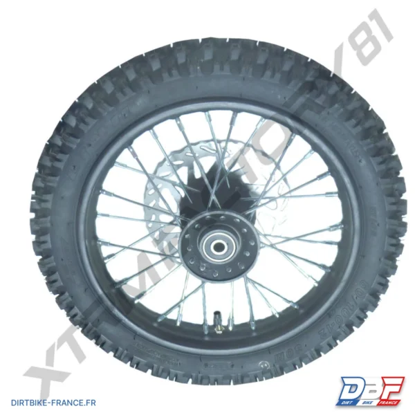 08// ROUE AVANT 12' SX1100 JANTE+PNEU+CHAMBRE+DISQUE, photo 1 sur Dirt Bike France