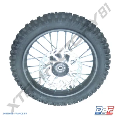 08// ROUE AVANT 12' SX1100 JANTE+PNEU+CHAMBRE+DISQUE, photo 2 sur Dirt Bike France