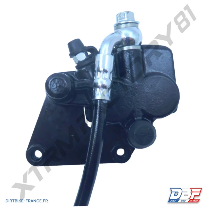 1.2// SYSTEME FREIN AVANT HYDRAULIQUE COMPLET NRJ, Dirt Bike France - Photo N°1