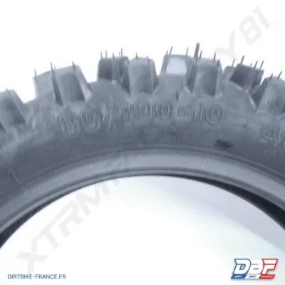 10// PNEU ARRIERE 80/100-10, photo 1 sur Dirt Bike France