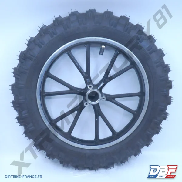 10// ROUE ARRIERE 10' SANS ROULEMENT POCKET BIKE, photo 1 sur Dirt Bike France