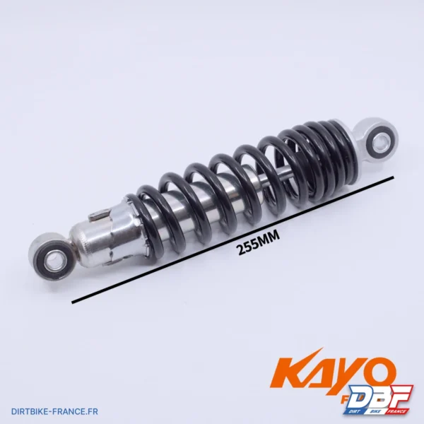 AMORTISSEUR AR 255MM KAYO AY70, photo 1 sur Dirt Bike France