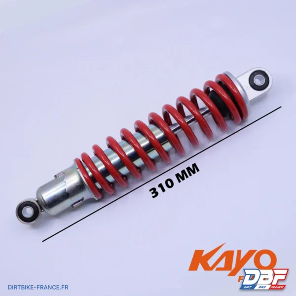 AMORTISSEUR AR 310MM KAYO AU200, photo 1 sur Dirt Bike France