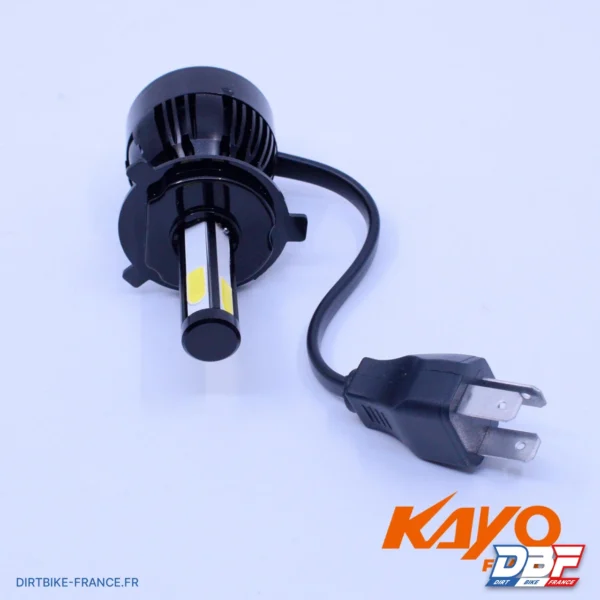 AMPOULE LED VENTILE H4 KAYO T4, photo 1 sur Dirt Bike France