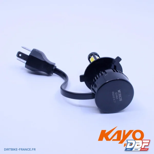 AMPOULE LED VENTILE H4 KAYO T4, photo 2 sur Dirt Bike France
