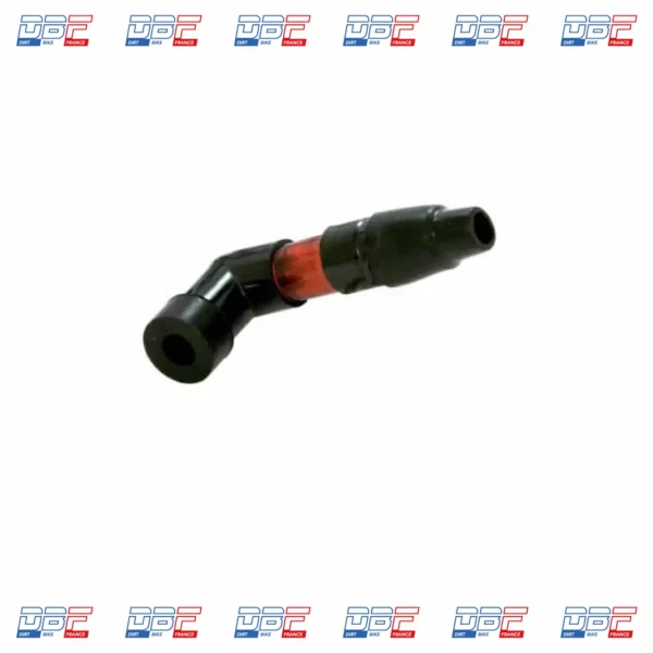 Antiparasite capuchon de bougie rouge/noir lb10f(bougie sans olive), ELECTRICITE-ALLUMAGE Dirt Bike France