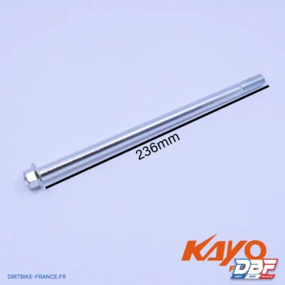 AXE BRAS OSCILLANT KAYO PRED 236MM, photo 2 sur Dirt Bike France