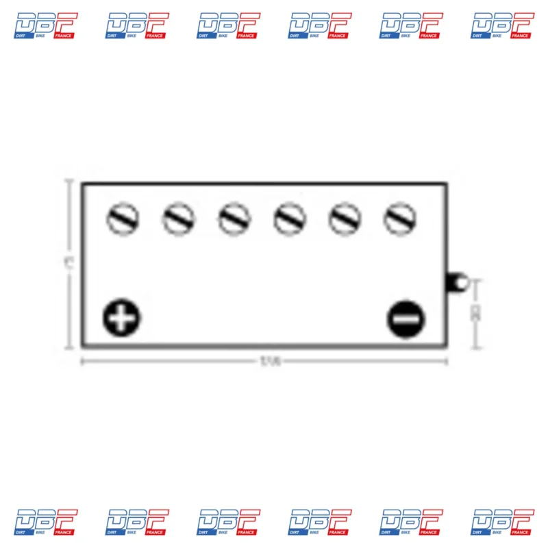 Batterie 12N9-4B-1, Dirt Bike France - Photo N°1