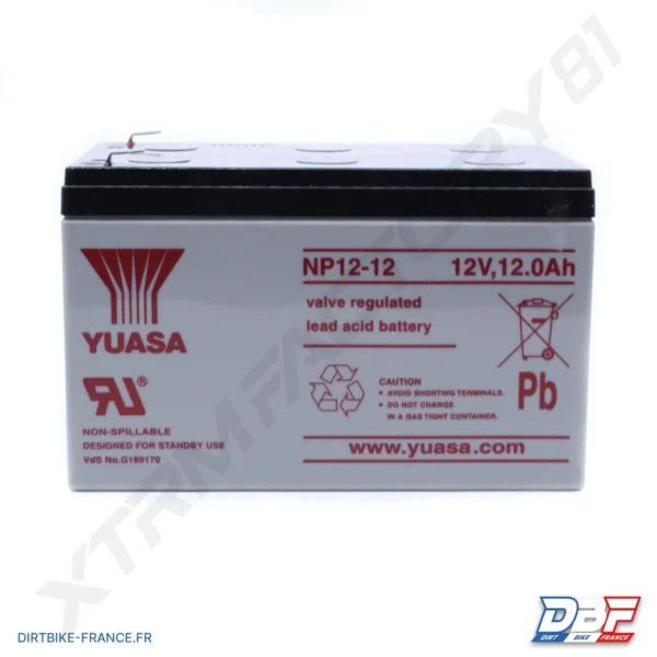 BATTERIE 12V 12AH QUAD ELEC COSSE, photo 4 sur Dirt Bike France