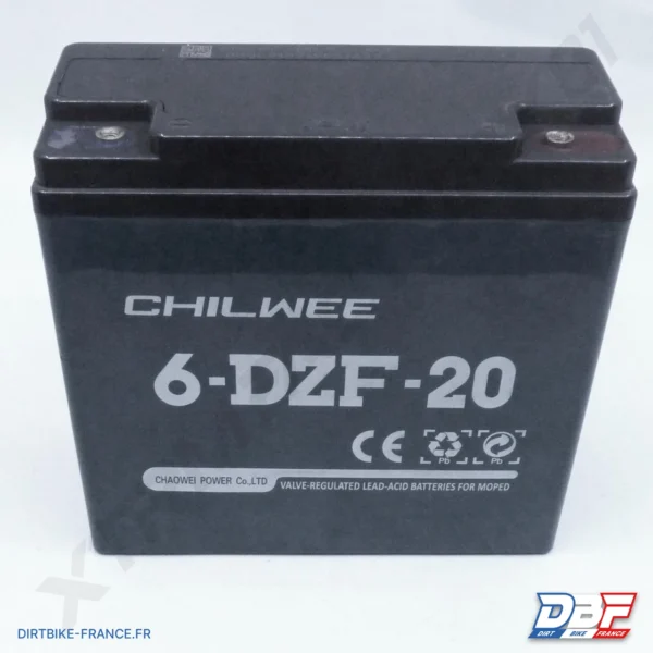 BATTERIE 12V 20AH SPEEDKART/SAMOURAI, photo 1 sur Dirt Bike France