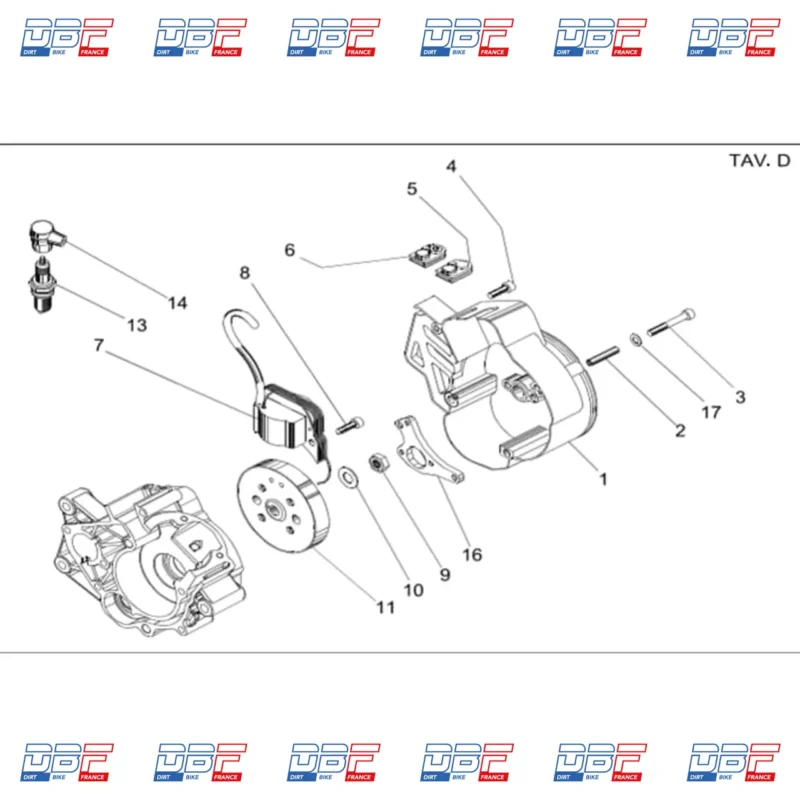 BOBINE D ALLUMAGE COMPLETE NRG 50 3.5cv, Dirt Bike France - Photo N°2