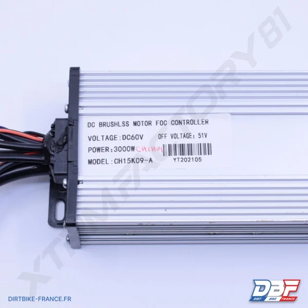 BOITIER CONTROLEUR 60V 3000W CHIHUI, photo 2 sur Dirt Bike France