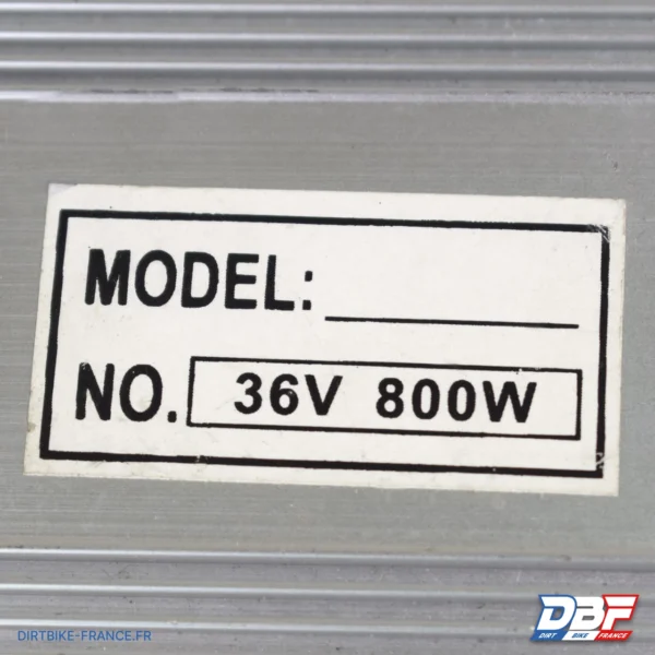 Boitier controleur électronique 800W 36V Bibou électrique, photo 2 sur Dirt Bike France