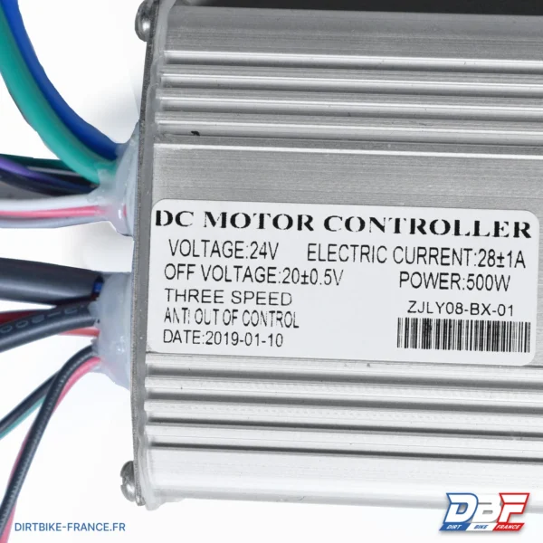 Boitier controleur électronique pocket bike 24V 500W, photo 2 sur Dirt Bike France