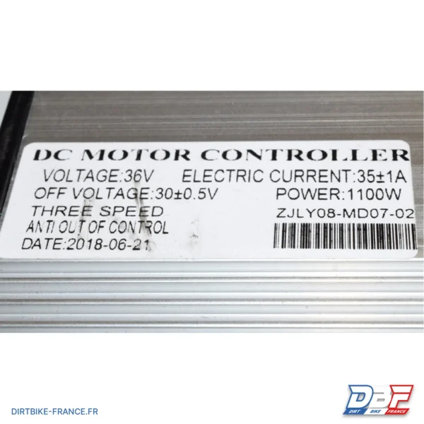 BOITIER ELEC MINI SX 36V 1100W, photo 2 sur Dirt Bike France