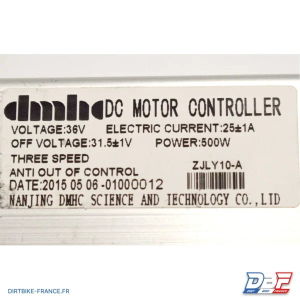BOITIER ELEC POCKET QUAD 36V 500W 25A B, photo 3 sur Dirt Bike France