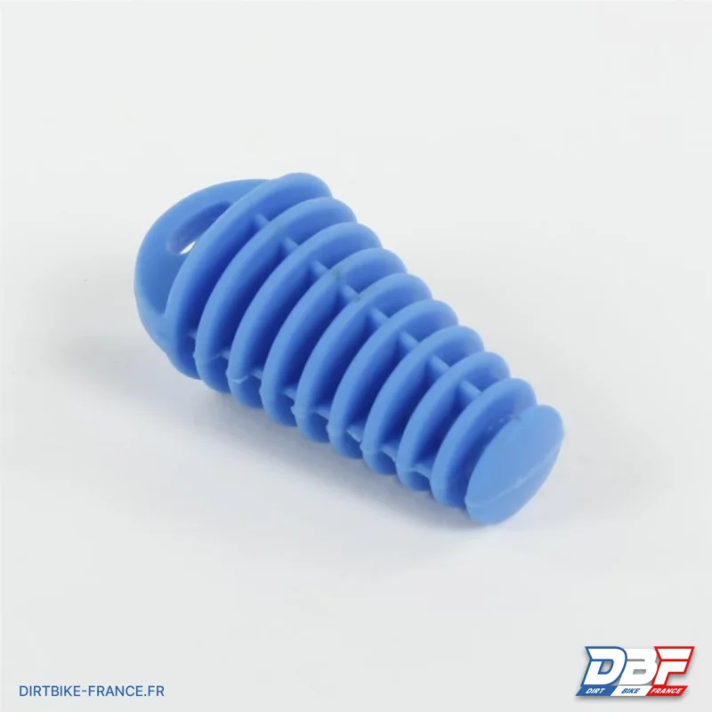 Bouchon de lavage pour echappement bleu, Dirt Bike France - Photo N°1