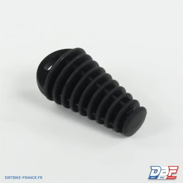 Bouchon de lavage pour echappement noir, photo 1 sur Dirt Bike France