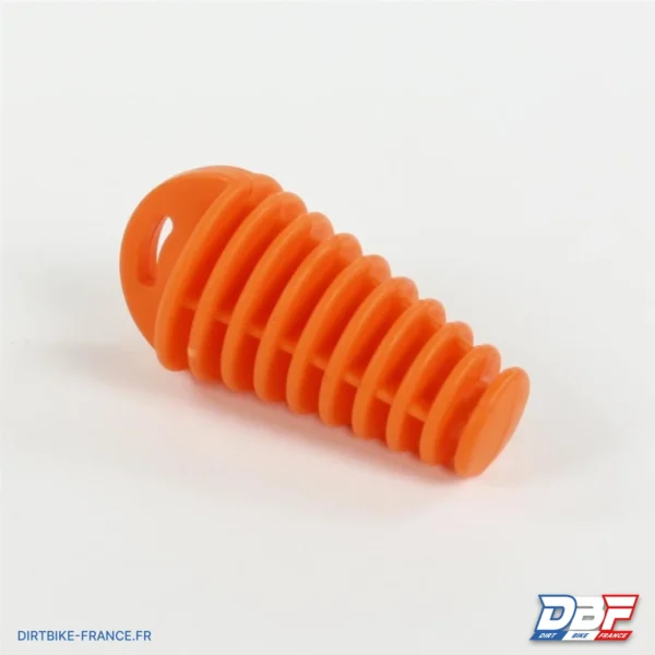 Bouchon de lavage pour echappement orange, photo 1 sur Dirt Bike France