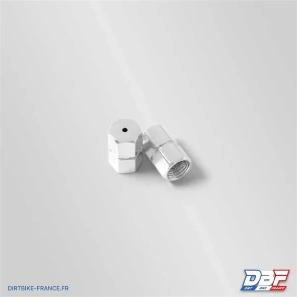 Bouchon de valve aluminium Gris, photo 1 sur Dirt Bike France
