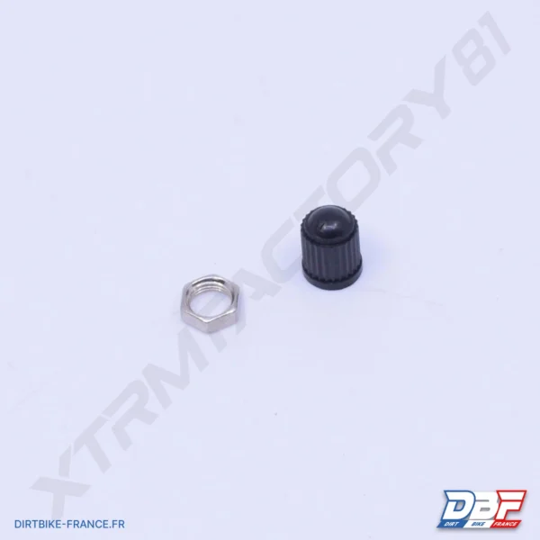 BOUCHON VALVE + ECROU, photo 1 sur Dirt Bike France