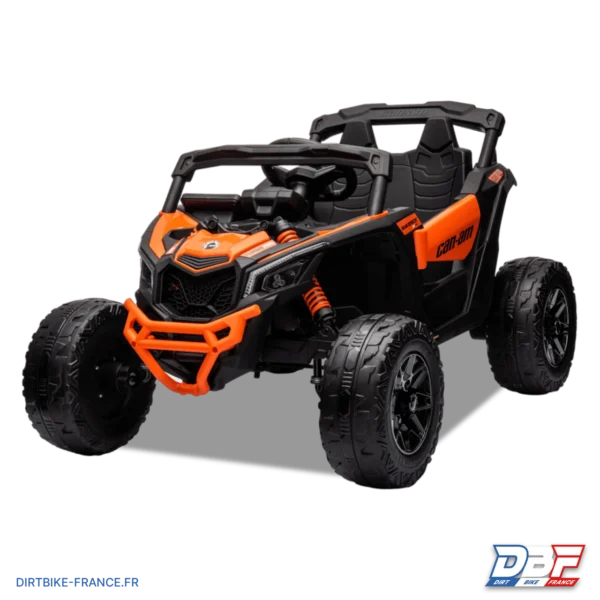 Buggy électrique enfant can am maverick utv Orange, photo 2 sur Dirt Bike France