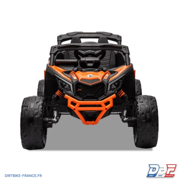 Buggy électrique enfant can am maverick utv Orange, photo 3 sur Dirt Bike France