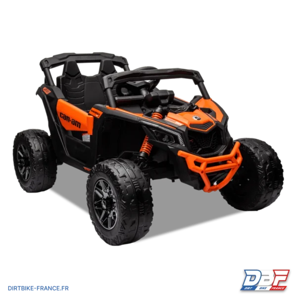 Buggy électrique enfant can am maverick utv Orange, photo 7 sur Dirt Bike France