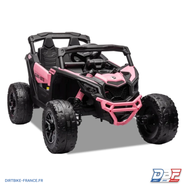 Buggy électrique enfant can am maverick utv Rose, photo 1 sur Dirt Bike France