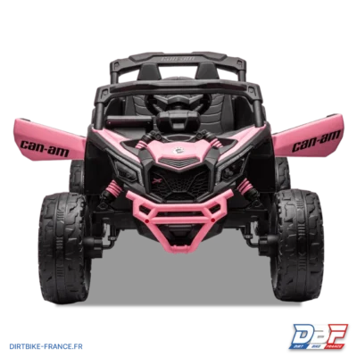 Buggy électrique enfant can am maverick utv Rose, photo 3 sur Dirt Bike France