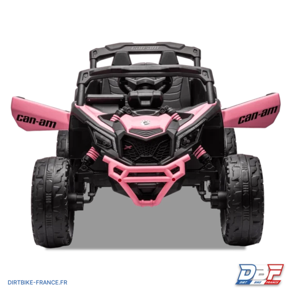 Buggy électrique enfant can am maverick utv Rose, photo 3 sur Dirt Bike France