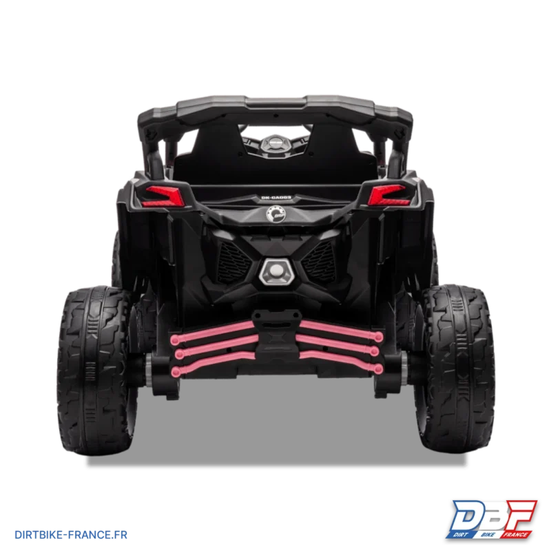 Buggy électrique enfant can am maverick utv Rose, Dirt Bike France - Photo N°4