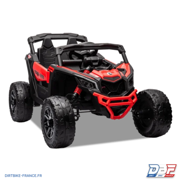 Buggy électrique enfant can am maverick utv Rouge , photo 1 sur Dirt Bike France
