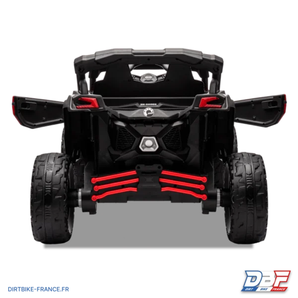 Buggy électrique enfant can am maverick utv Rouge , photo 4 sur Dirt Bike France