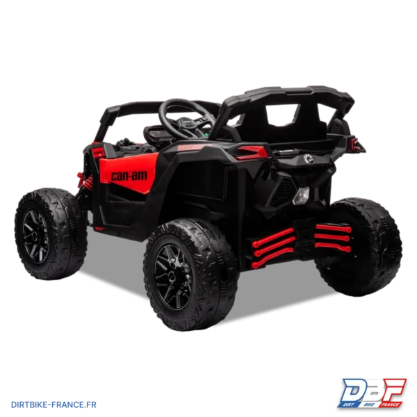 Buggy électrique enfant can am maverick utv Rouge , photo 6 sur Dirt Bike France