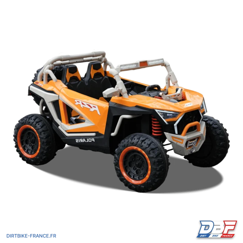 Buggy électrique enfant rzr pro r 12v Orange, Dirt Bike France - Photo N°1