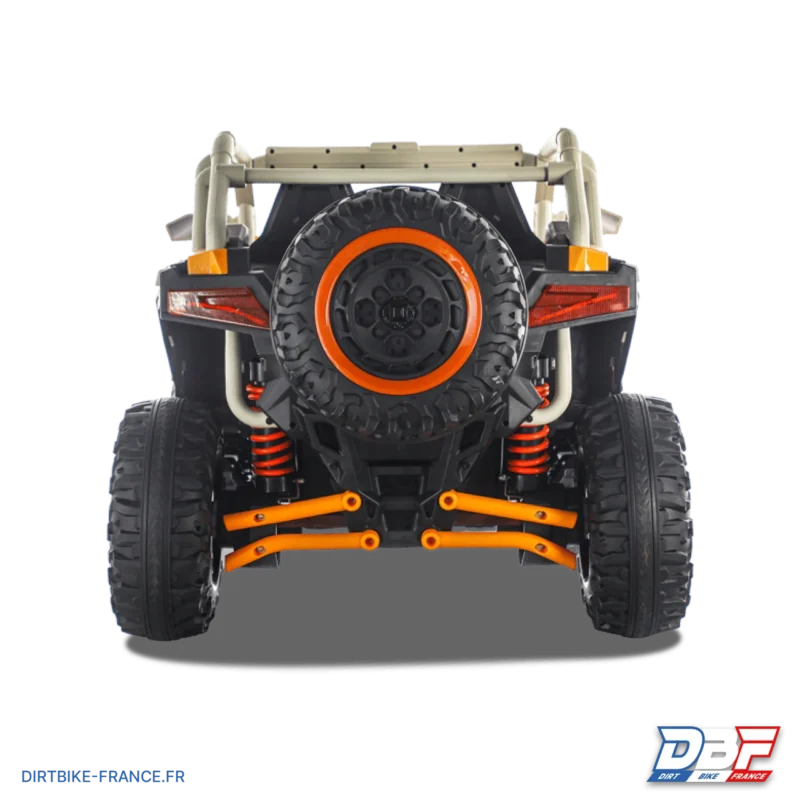 Buggy électrique enfant rzr pro r 12v Orange, Dirt Bike France - Photo N°3