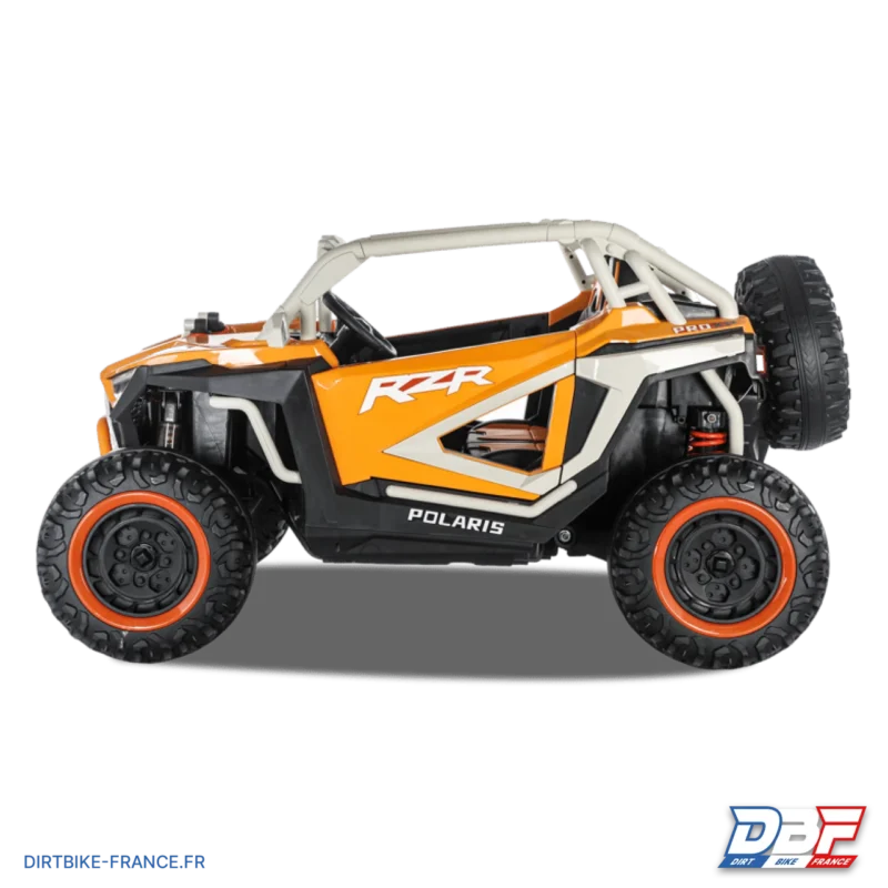 Buggy électrique enfant rzr pro r 12v Orange, Dirt Bike France - Photo N°6