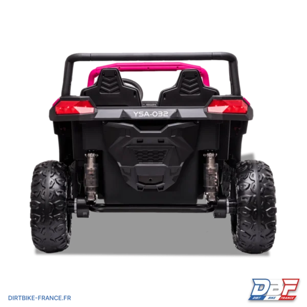 Buggy électrique enfant smx big horn pro 24V Rose, photo 3 sur Dirt Bike France
