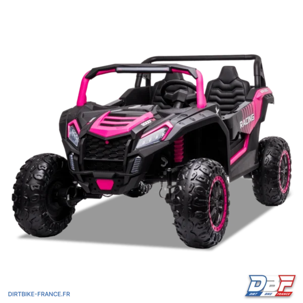Buggy électrique enfant smx big horn pro 24V Rose, photo 4 sur Dirt Bike France