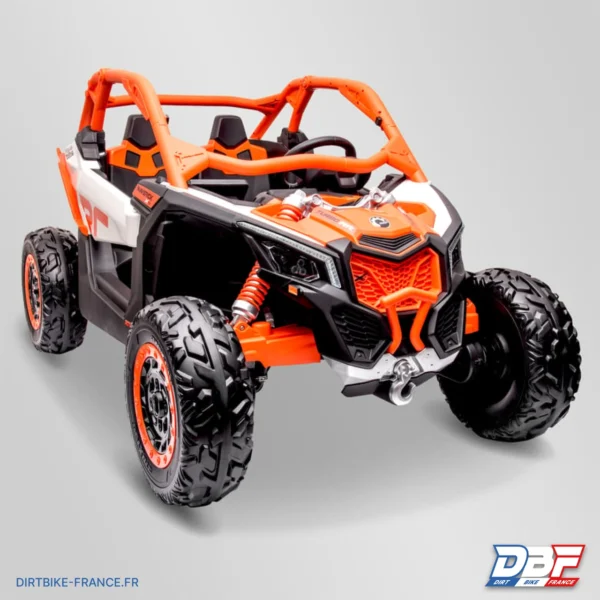 Buggy électrique enfant smx can am maverick 24V Orange, photo 2 sur Dirt Bike France