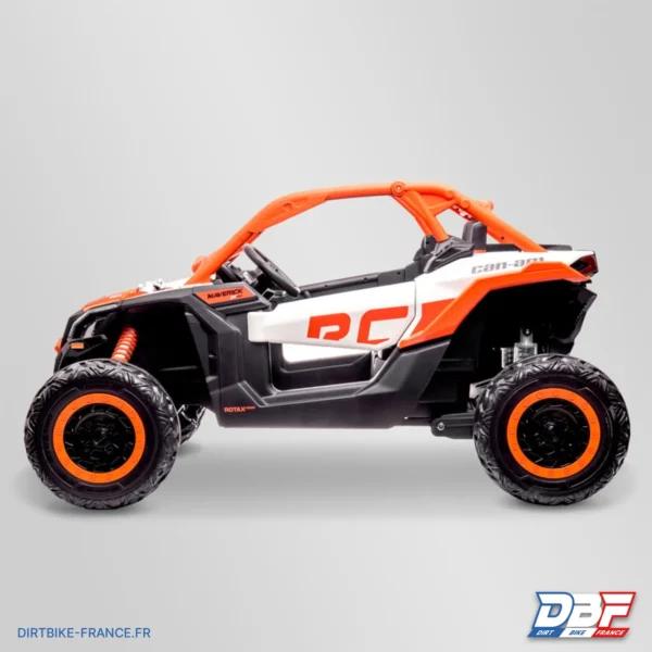 Buggy électrique enfant smx can am maverick 24V Orange, photo 6 sur Dirt Bike France