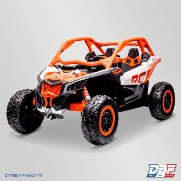 Buggy électrique enfant smx can am maverick 24V Orange, photo 7 sur Dirt Bike France