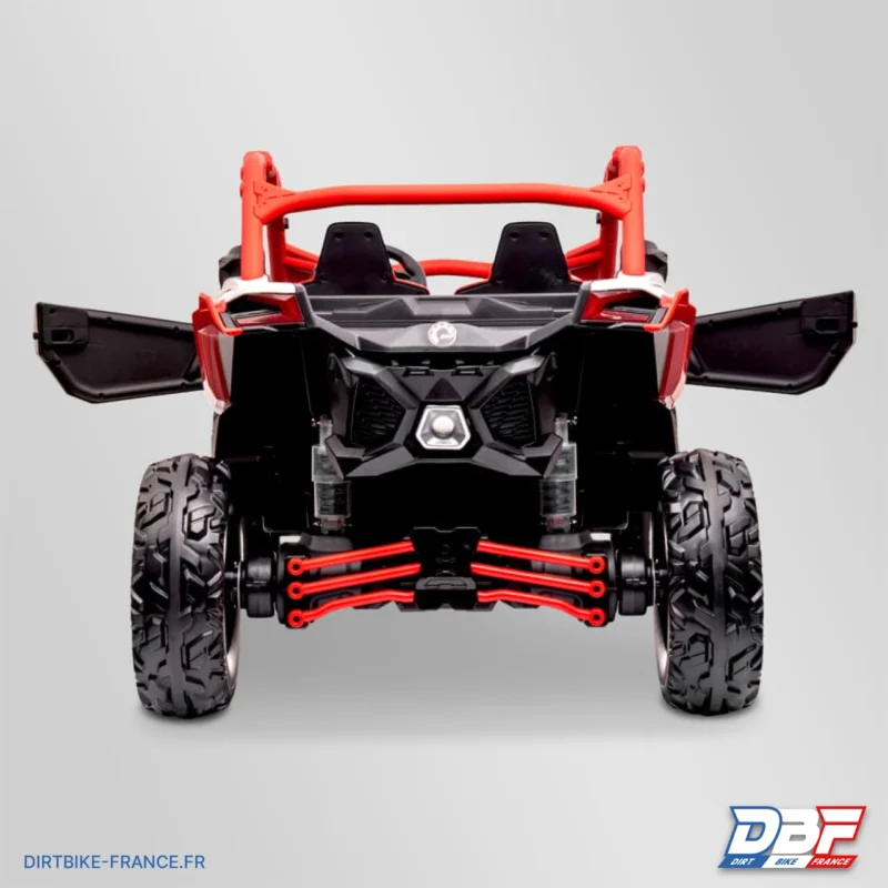 Buggy électrique enfant smx can am maverick 24V Rouge, Dirt Bike France - Photo N°4