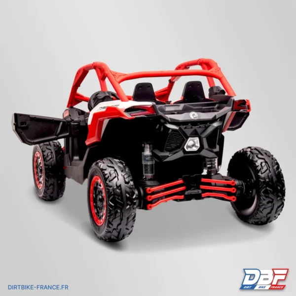Buggy électrique enfant smx can am maverick 24V Rouge, photo 5 sur Dirt Bike France