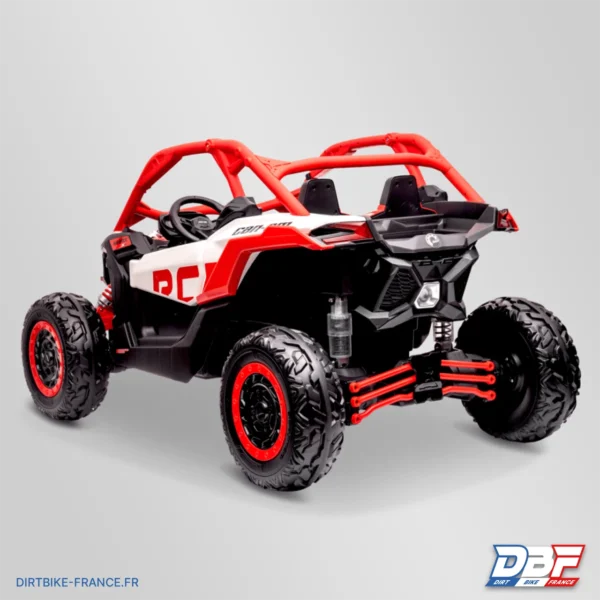 Buggy électrique enfant smx can am maverick 24V Rouge, photo 6 sur Dirt Bike France