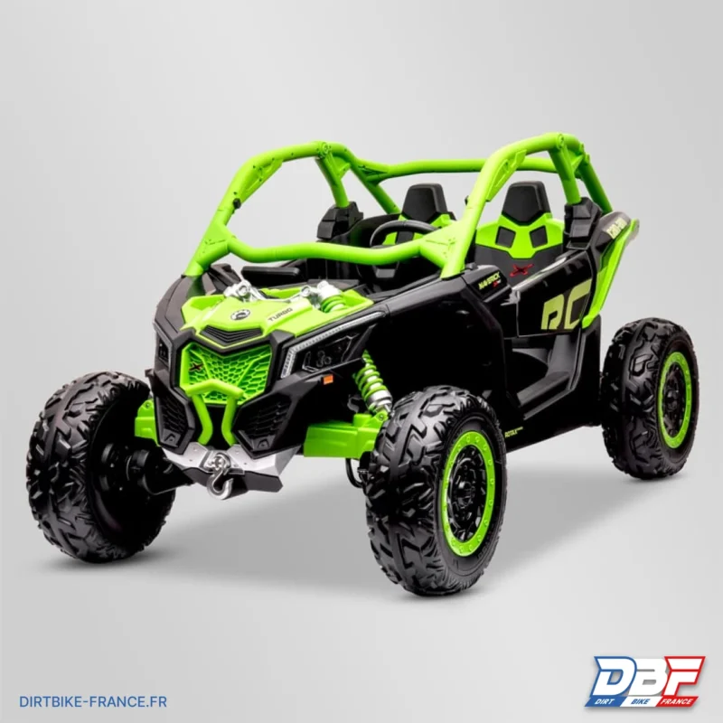 Buggy électrique enfant smx can am maverick 24V Vert, Dirt Bike France - Photo N°9