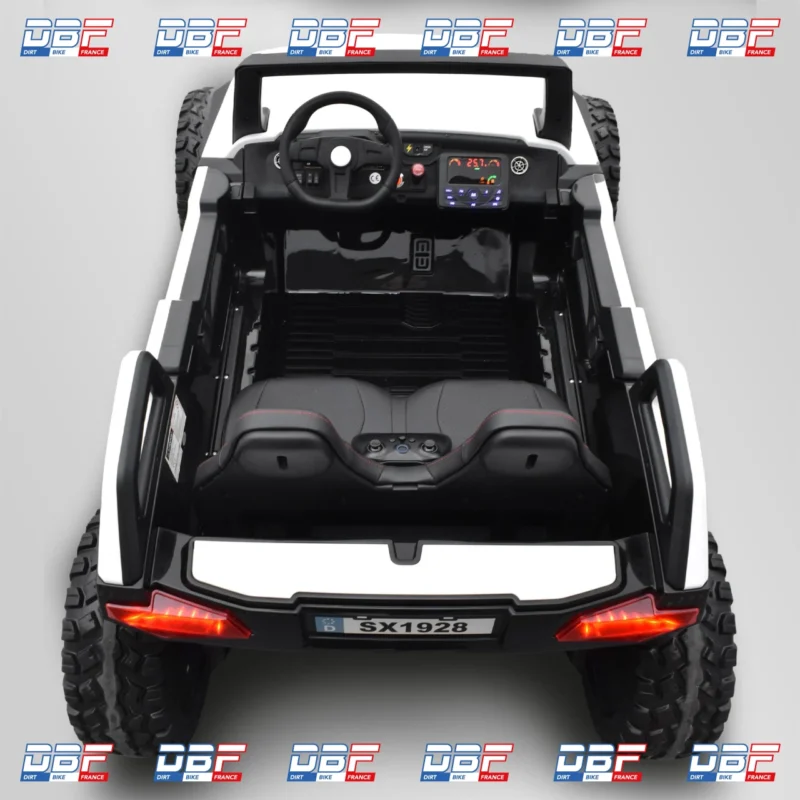 Buggy électrique enfant smx crawler Blanc, Dirt Bike France - Photo N°6